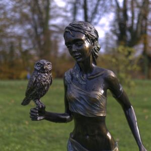 sarah sculpture elfe chouette