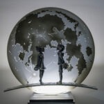 Devant la Lune - Lampe II